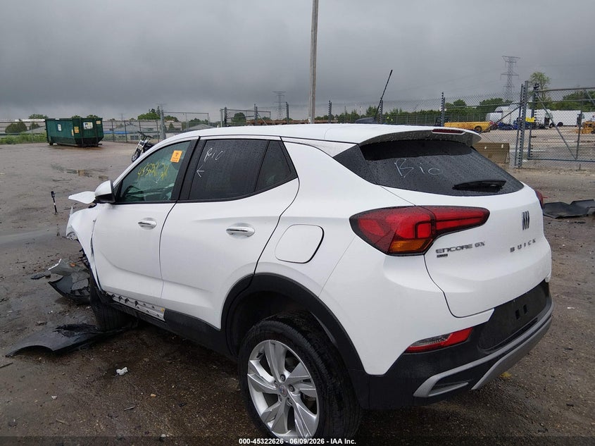 Vin: kl4amcsl0sb156882, lot: 45820559, buick encore gx preferred awd 20253