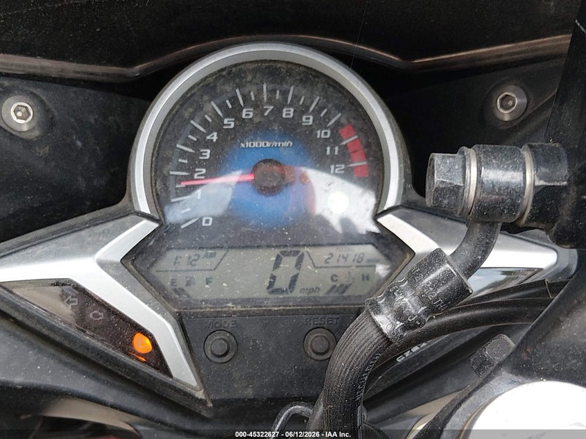 2012 Honda Cbx250 Ra VIN: MLHMC4116C5200733 Lot: 45322627