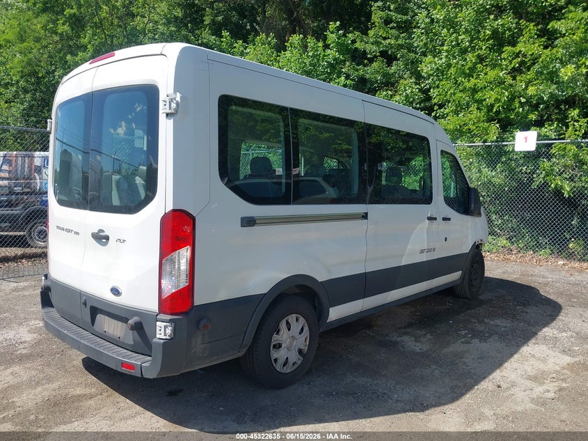 Vin: 1fbax2cm6hkb00909, lot: 45820568, ford transit-350 xlt 20174