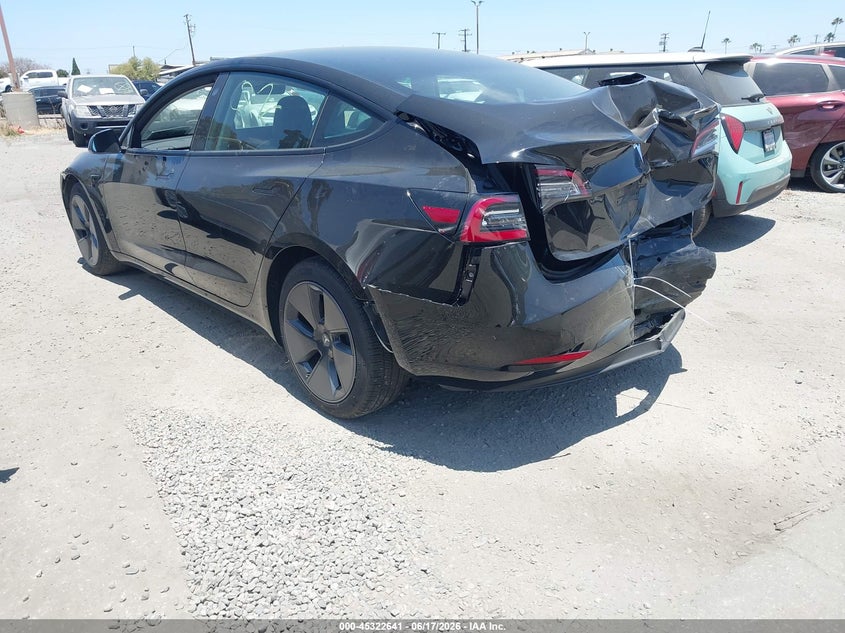Vin: 5yj3e1ea0mf870621, lot: 45820574, tesla model 3 standard range plus rear-wheel drive 20213