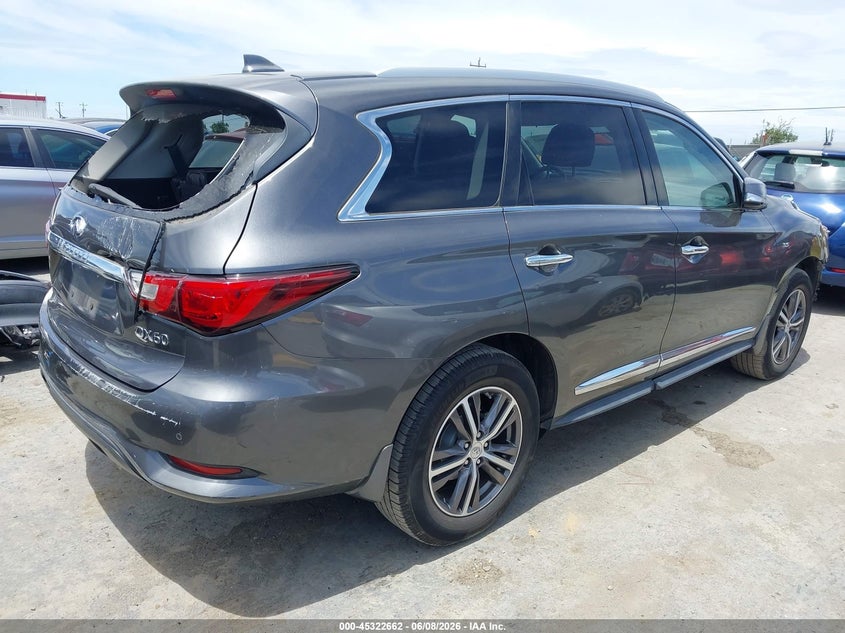 Vin: 5n1dl0mm1hc554904, lot: 45820595, infiniti qx60 20174