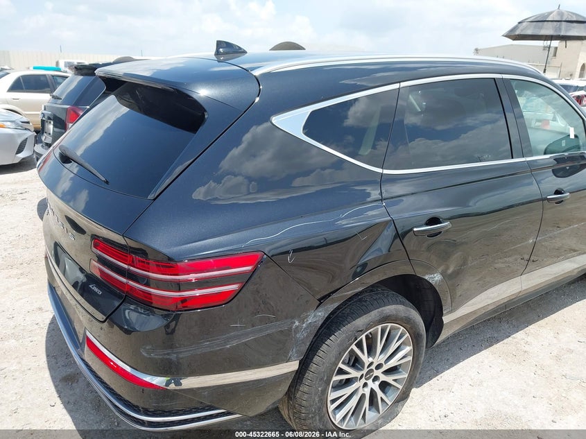 2025 Genesis Gv80 2.5T Standard Awd VIN: KMUHFESB8SU258580 Lot: 45322665