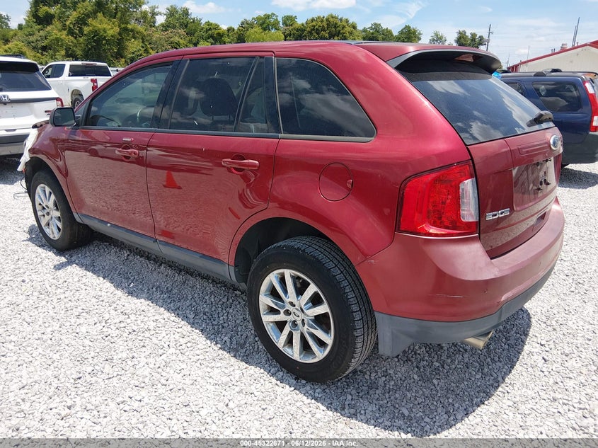 2013 FORD EDGE auction photo 3