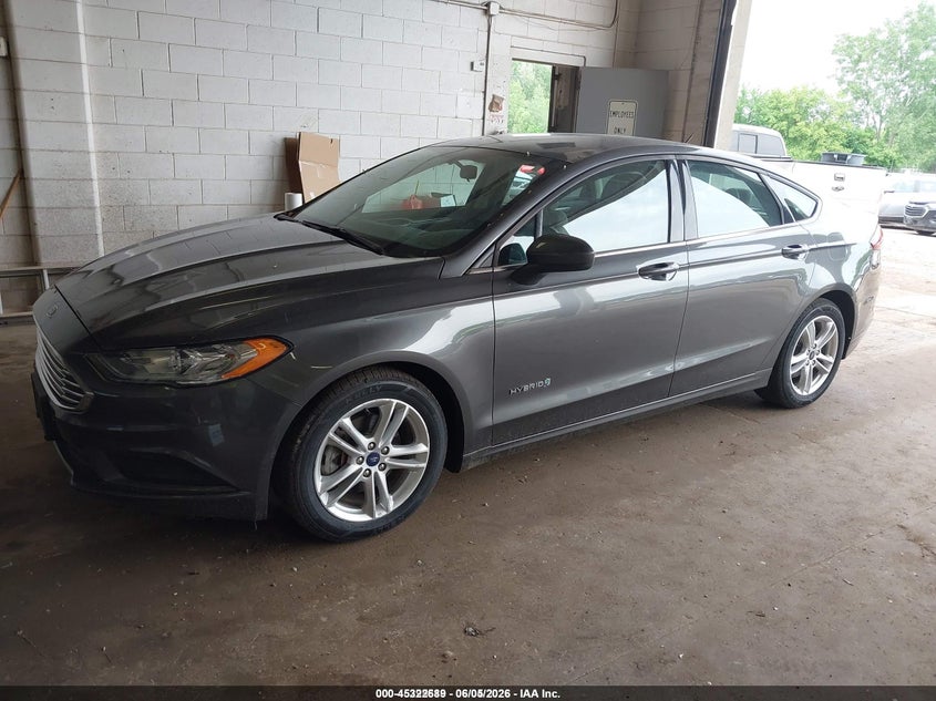 2018 Ford Fusion Hybrid S 3FA6P0UU5JR254300 photo 1