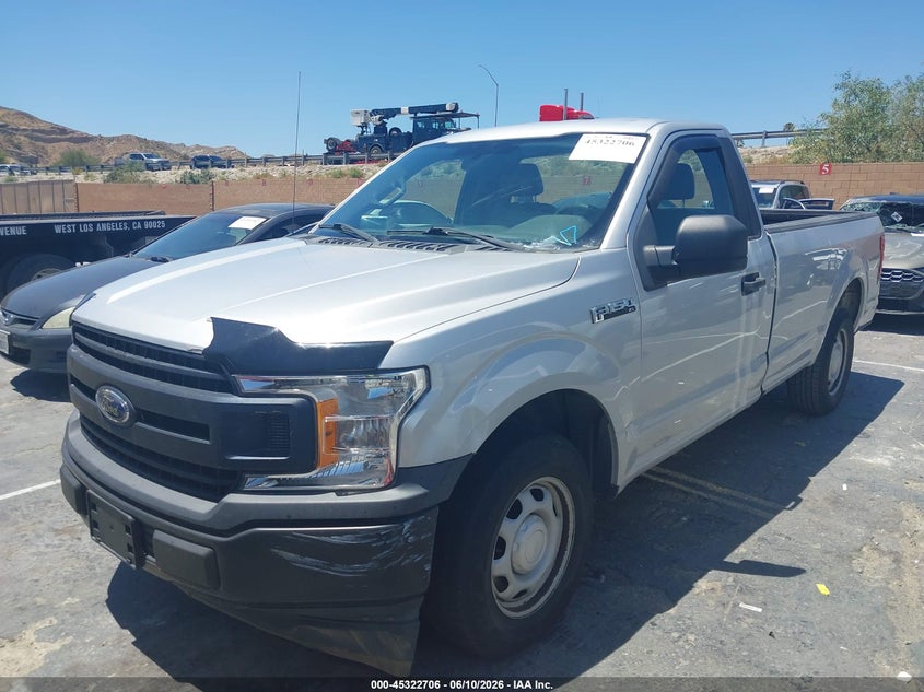 Vin: 1ftmf1cb4jkc18094, lot: 45820639, ford f-150 xl 20182