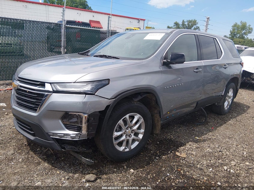 2023 CHEVROLET TRAVERSE auction photo 2