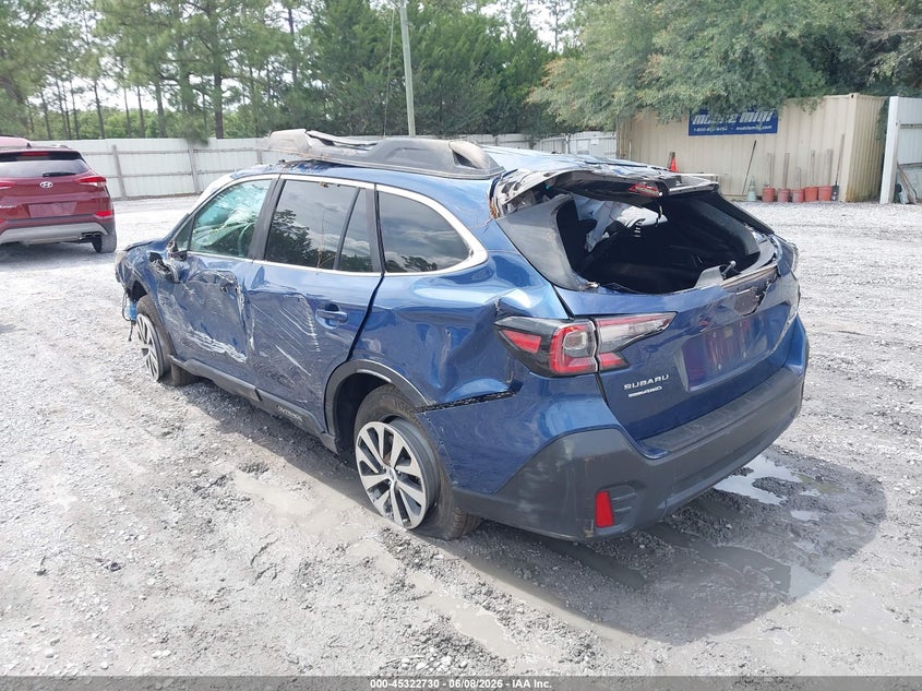Vin: 4s4btadc4n3246545, lot: 45820663, subaru outback premium 20223