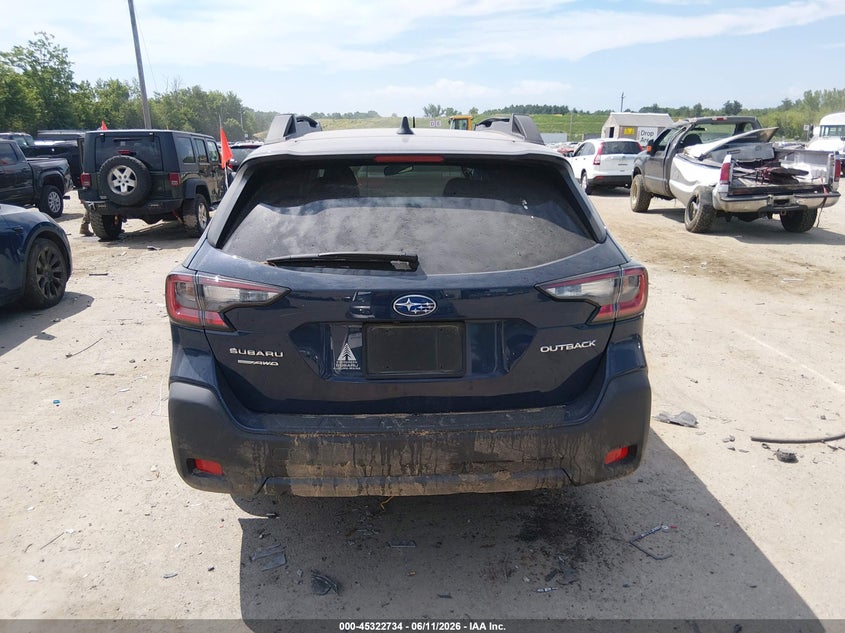 SUBARU OUTBACK 2025 VIN 4S4BTAFC6S3266692