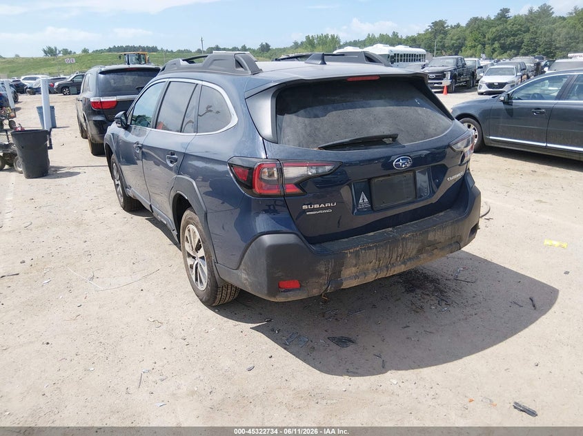SUBARU OUTBACK 2025 VIN 4S4BTAFC6S3266692