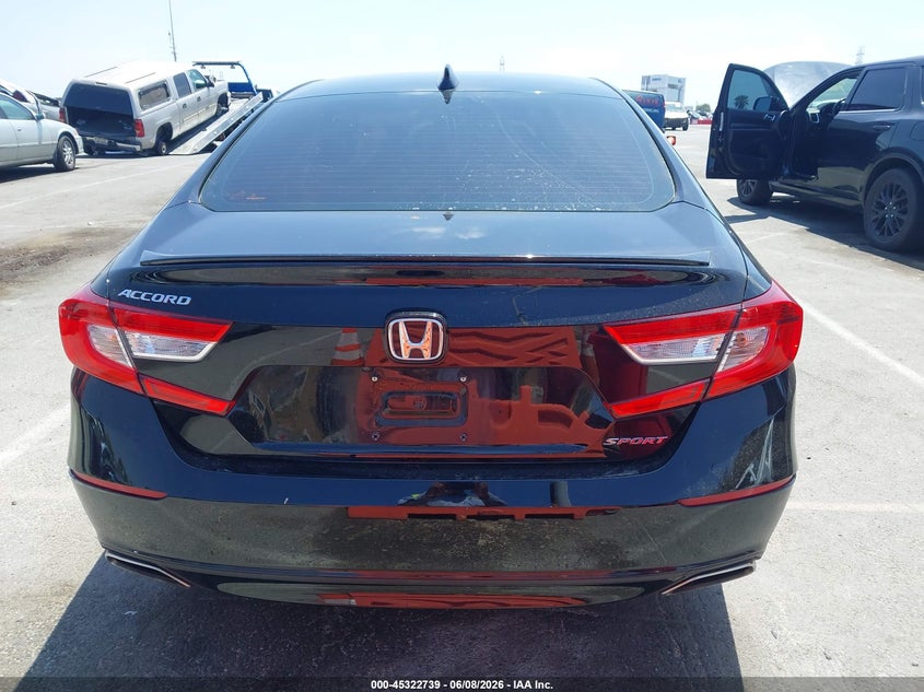 2021 HONDA ACCORD 1.5L I-4 DI, DOHC, V(VIN: 1HGCV1F32MA004672