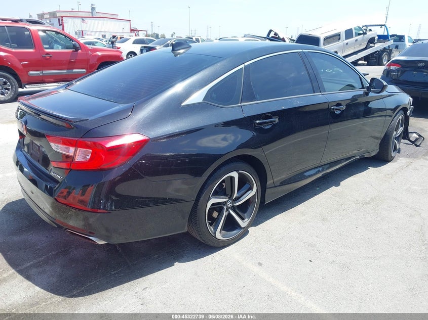 2021 HONDA ACCORD 1.5L I-4 DI, DOHC, V(VIN: 1HGCV1F32MA004672