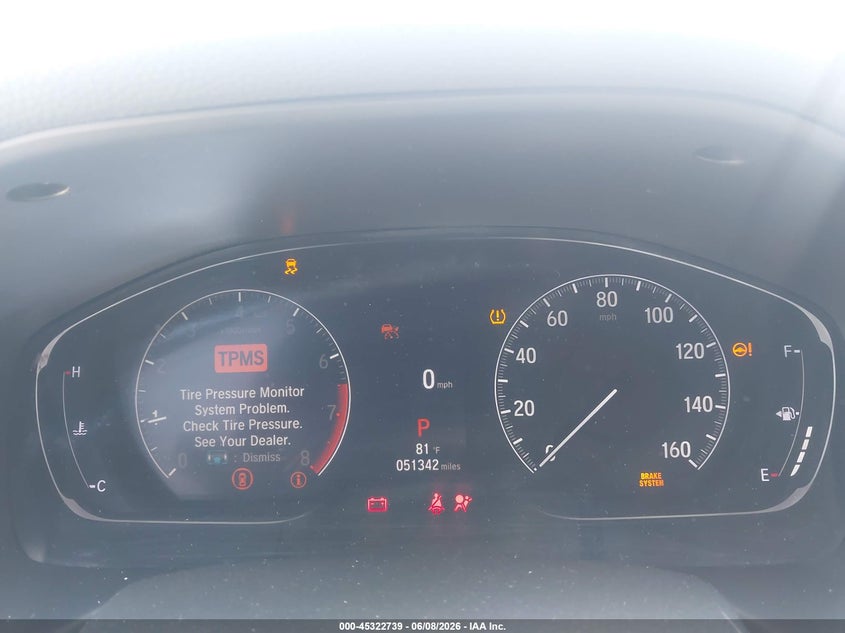 2021 HONDA ACCORD 1.5L I-4 DI, DOHC, V(VIN: 1HGCV1F32MA004672