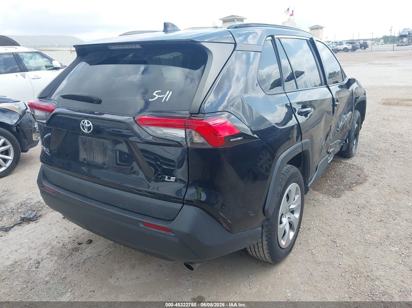 Vin: 2t3h1rfv9mc106585, lot: 45820683, toyota rav4 le 20214