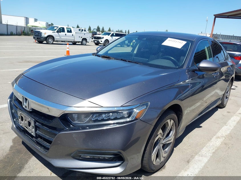 Vin: 1hgcv2f59ja040362, lot: 45820684, honda accord ex-l 2.0t 20182