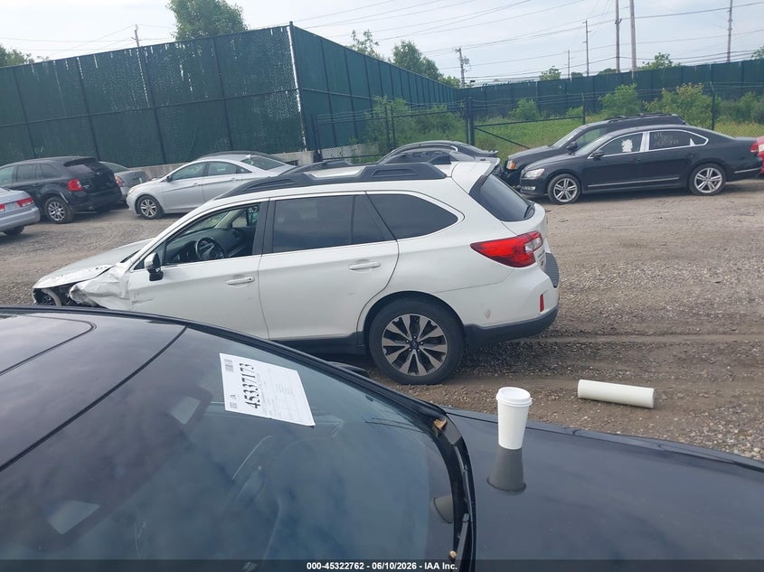 SUBARU OUTBACK 2016 VIN 4S4BSEJC8G3299234
