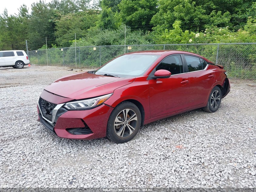 2023 NISSAN SENTRA auction photo 2