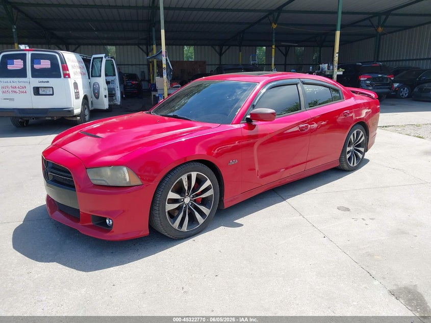 Vin: 2c3cdxej4dh507436, lot: 45820703, dodge charger srt8 20132