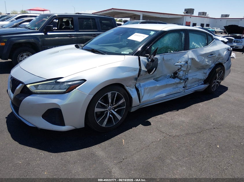 Vin: 1n4aa6cv7lc379437, lot: 45820705, nissan maxima sv xtronic cvt 20202