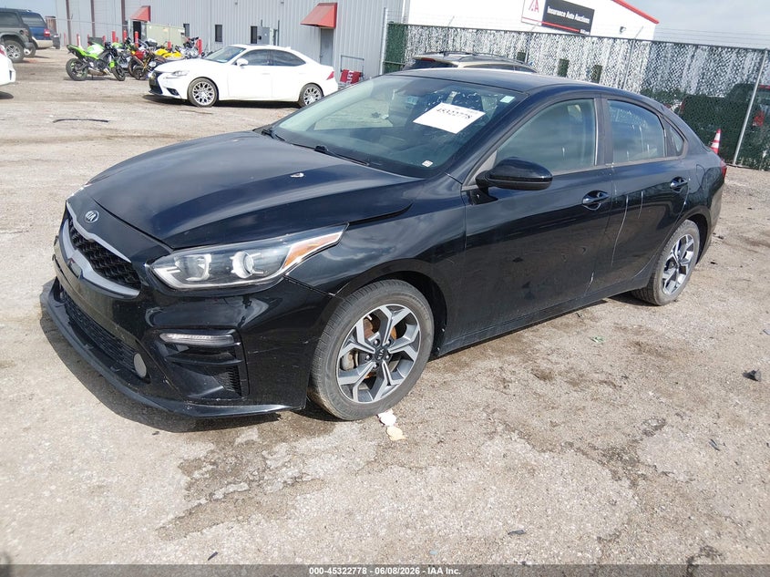 Vin: 3kpf24ad4ke136610, lot: 45820711, kia forte lxs 20192