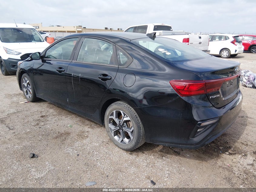 Vin: 3kpf24ad4ke136610, lot: 45820711, kia forte lxs 20193
