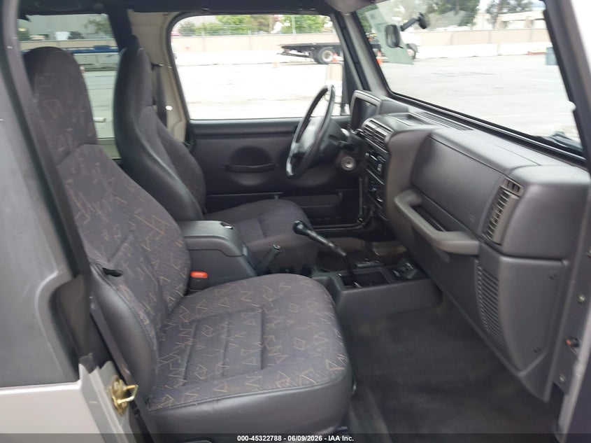 2001 JEEP WRANGLER SPORT UTILITY VEHICLE 4.0L I-6 181HP