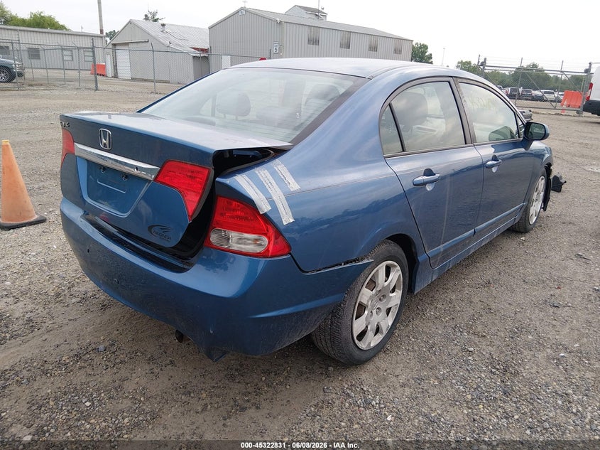 2010 HONDA CIVIC SEDAN 1.8L I-4 VVT, 140HP