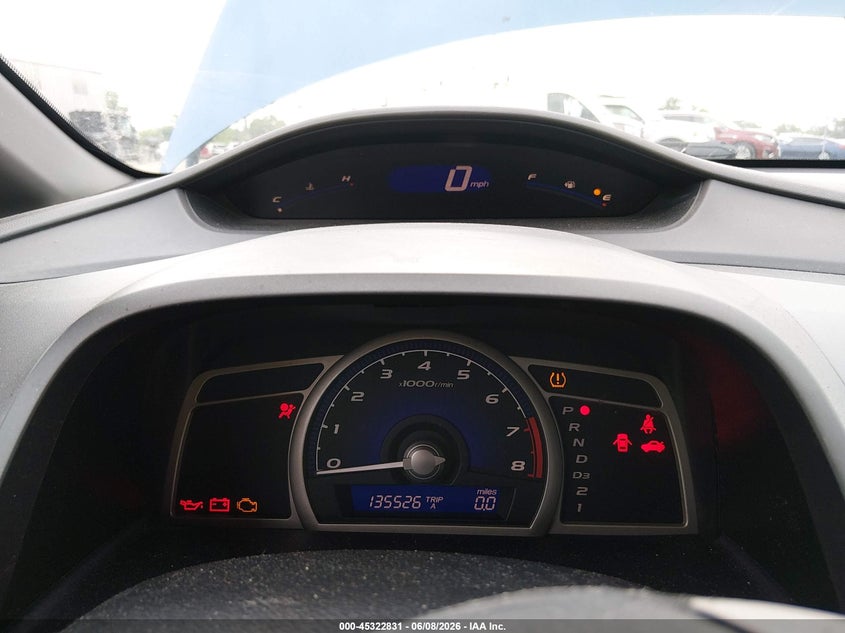 2010 HONDA CIVIC SEDAN 1.8L I-4 VVT, 140HP