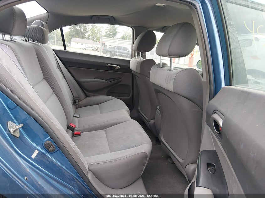 2010 HONDA CIVIC SEDAN 1.8L I-4 VVT, 140HP