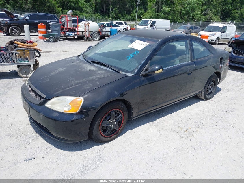 2001 Honda Civic Lx 1HGEM215X1L021844 photo 1