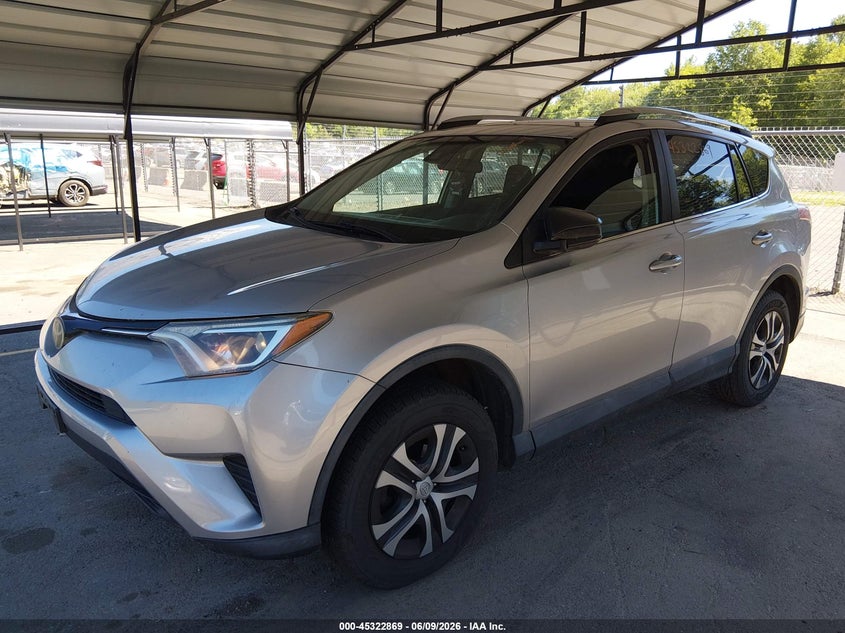 Vin: 2t3bfrev1hw550136, lot: 45820802, toyota rav4 le 20172