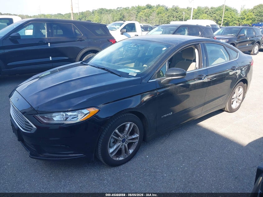 2018 Ford Fusion Hybrid S 3FA6P0UU8JR261709 photo 1