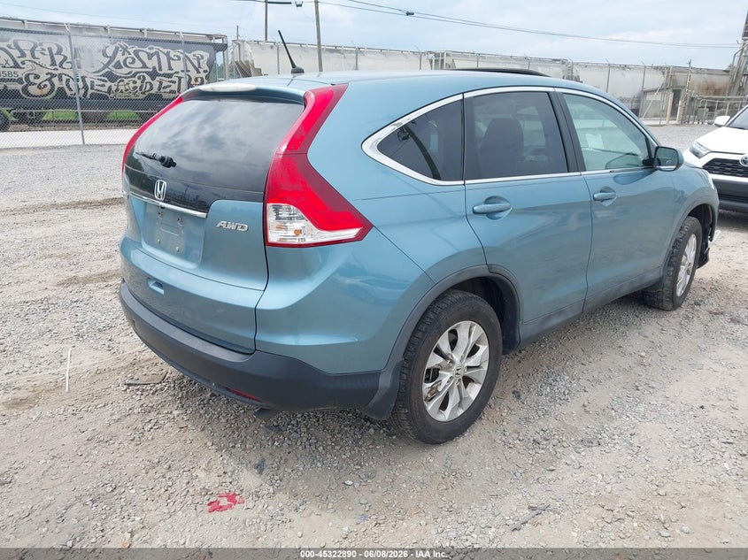 Vin: 2hkrm4h50eh612969, lot: 45820823, honda cr-v ex 20144