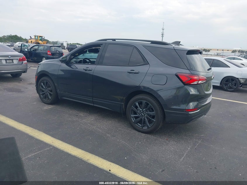 Vin: 3gnaxmeg4ps119189, lot: 45820849, chevrolet equinox fwd rs 20233