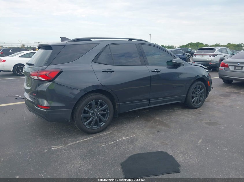 Vin: 3gnaxmeg4ps119189, lot: 45820849, chevrolet equinox fwd rs 20234