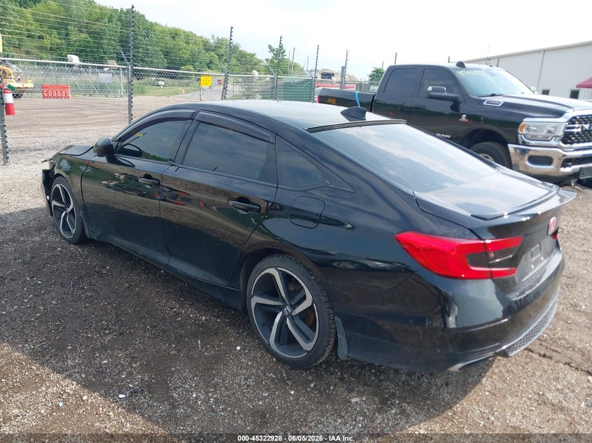 Vin: 1hgcv1e34ka157052, lot: 45820861, honda accord sport 20193