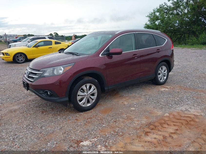 Vin: 5j6rm4h7xdl014121, lot: 45820862, honda cr-v ex-l 20132
