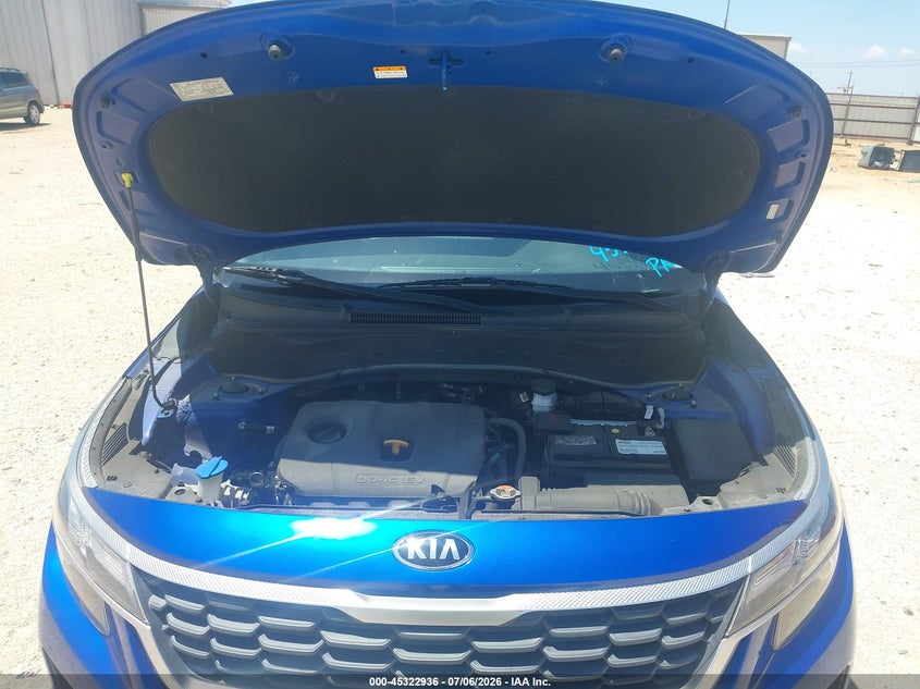 2021 Kia Seltos Lx VIN: KNDEPCAA7M7144443 Lot: 45322936