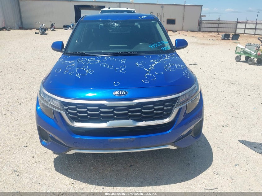 2021 Kia Seltos Lx VIN: KNDEPCAA7M7144443 Lot: 45322936