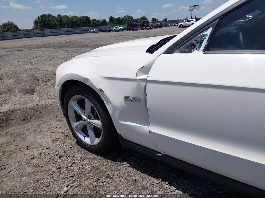 2012 Ford Mustang Gt Premium VIN: 1ZVBP8CF3C5213760 Lot: 45322958