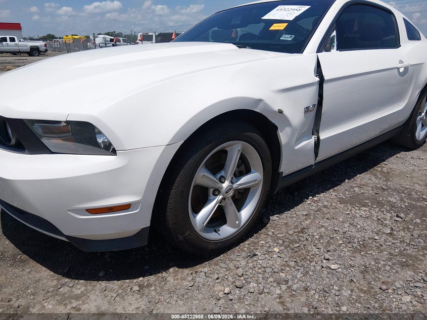 2012 Ford Mustang Gt Premium VIN: 1ZVBP8CF3C5213760 Lot: 45322958