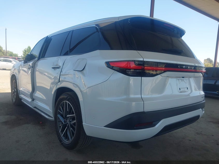 2025 LEXUS TX 350 auction photo 3