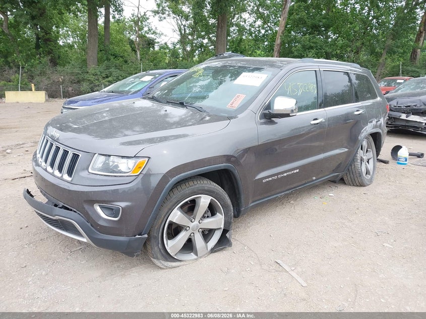 Vin: 1c4rjfbg6ec323718, lot: 45820916, jeep grand cherokee limited 20142