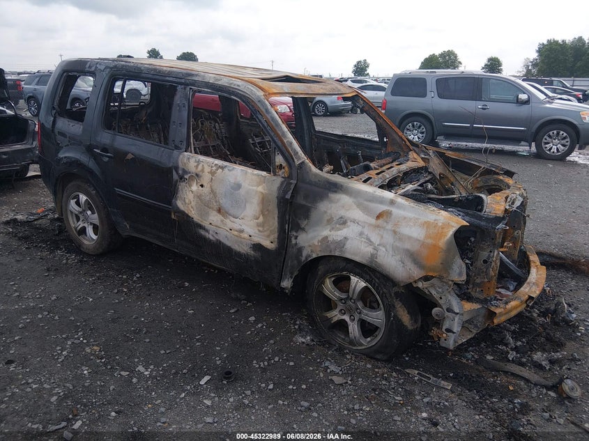 2012 HONDA PILOT auction photo 1
