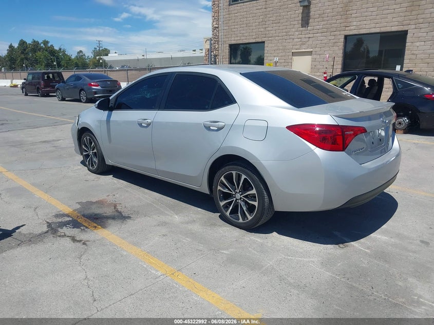 Vin: 2t1burhe0kc227277, lot: 45820925, toyota corolla se 20193