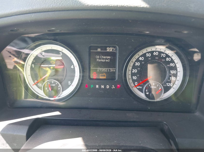 2013 RAM 2500 VIN 3C6UR4HL9DG570102 nuotrauka 7
