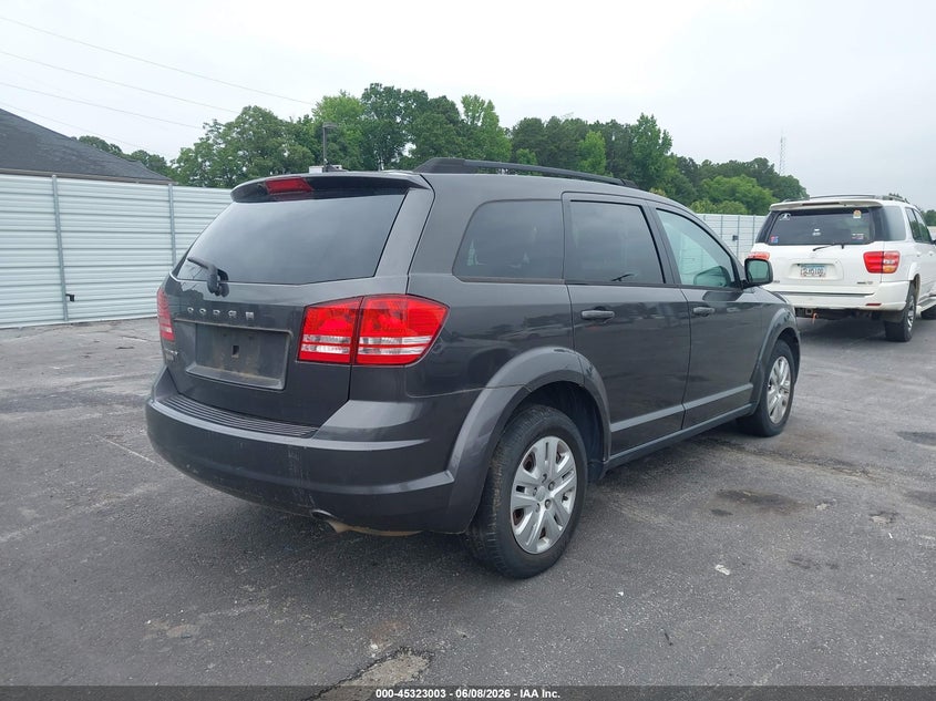Vin: 3c4pdcab9gt186123, lot: 45820936, dodge journey se 20164