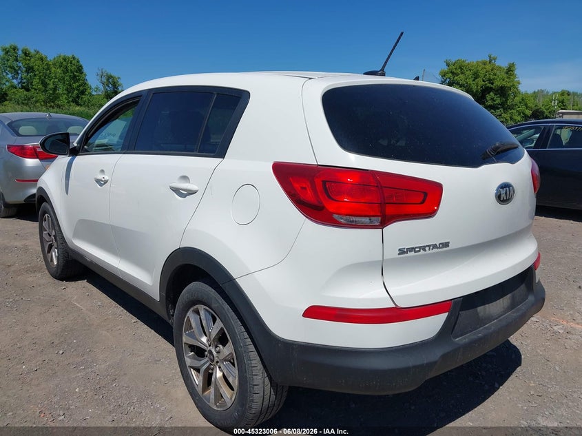 Vin: kndpb3ac9g7817097, lot: 45820939, kia sportage lx 20163