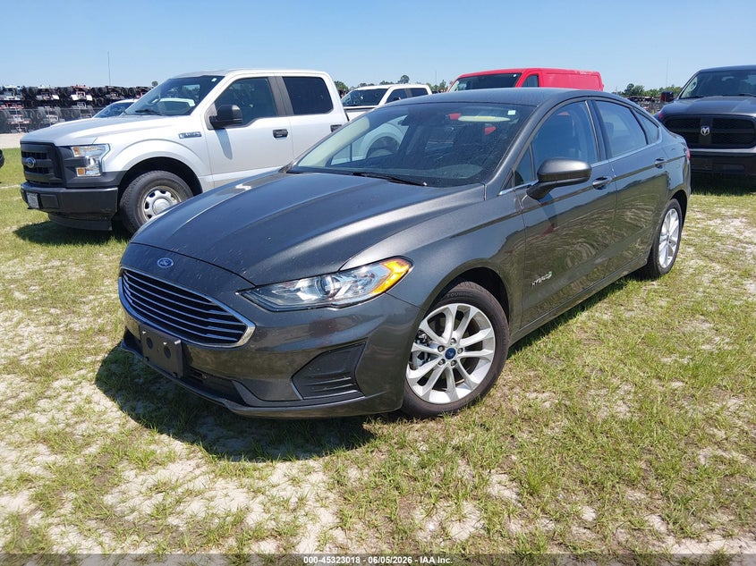 Vin: 3fa6p0lu0kr276790, lot: 45820951, ford fusion hybrid se 20192