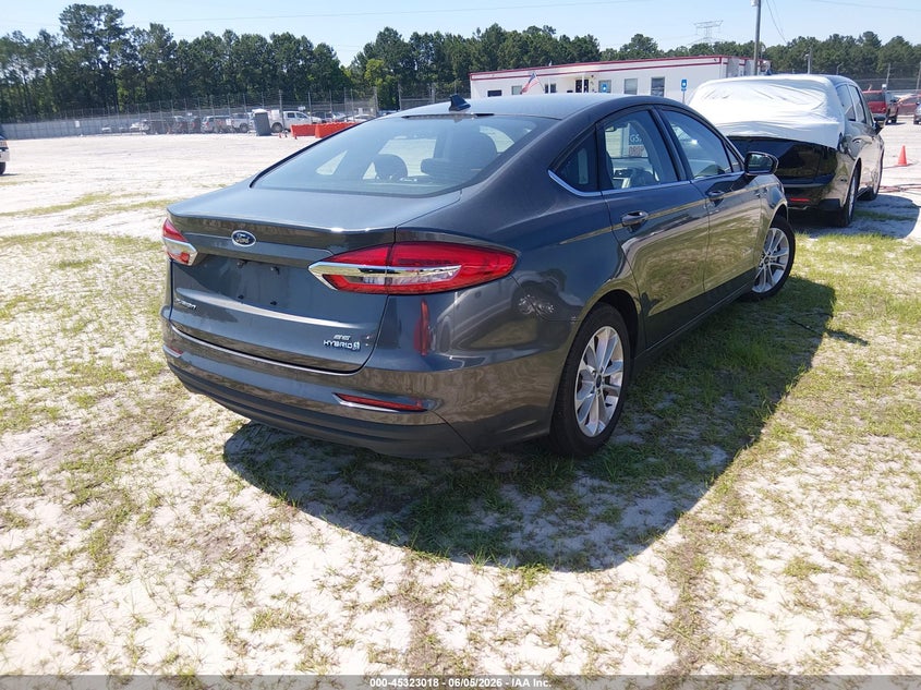 Vin: 3fa6p0lu0kr276790, lot: 45820951, ford fusion hybrid se 20194