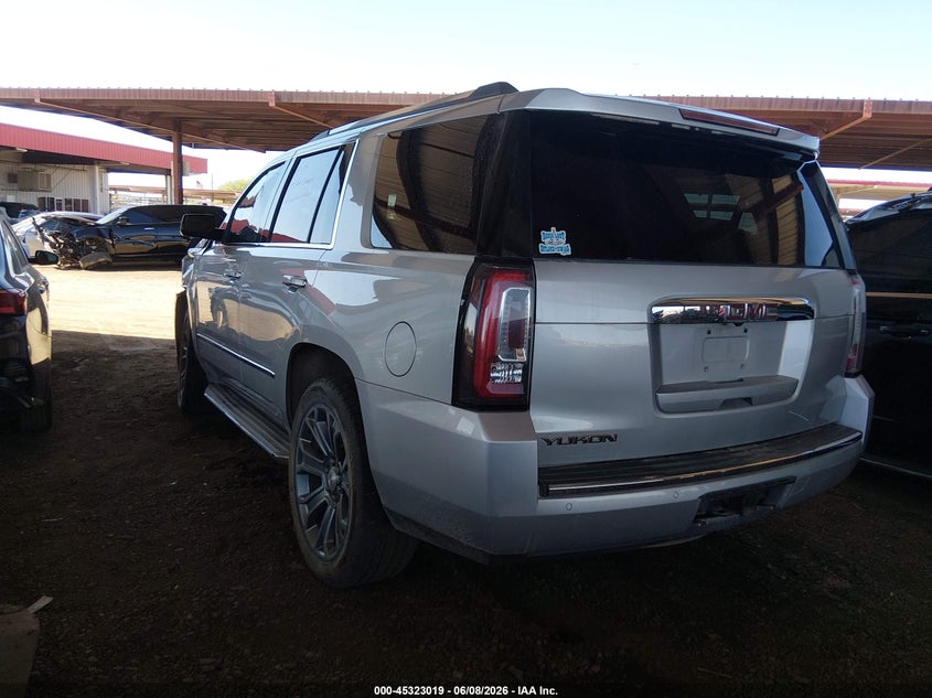 Vin: 1gks2ckj4fr512850, lot: 45820952, gmc yukon denali 20153